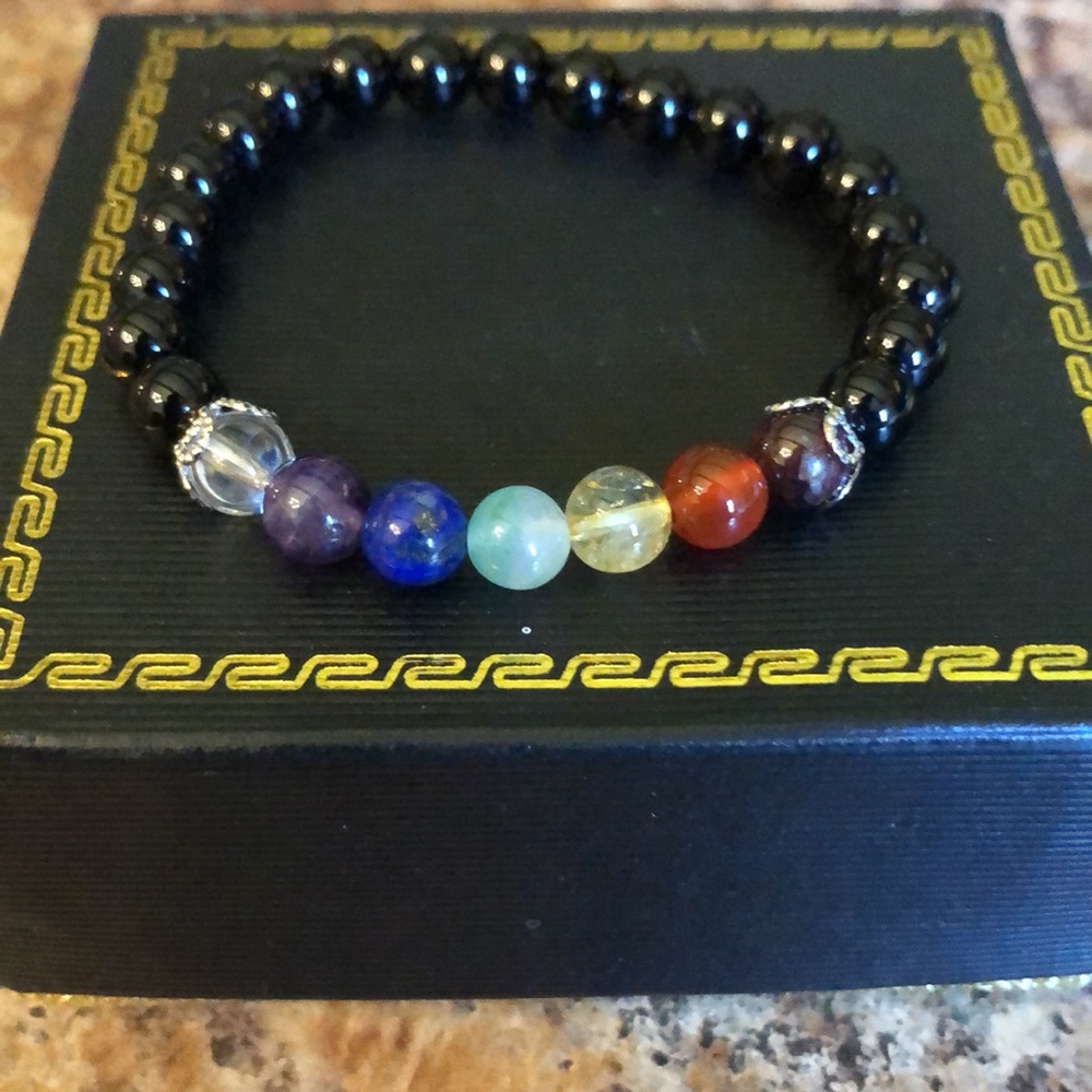 Stretch Cord Chakra Bracelet